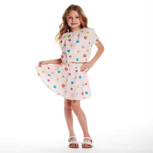 kids-2-6-jersey-printed-top-skirt-set-gingham-icon Andy & Evan at Sophia's Style-3